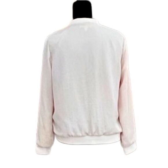 Spense blush zip front bomber style lightweight jacket size S - Picture 2 of 6